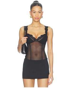 Free People X Intimately Fiona Bodysuit En Color Negro Talla (También En M, S, Xl, Xs)