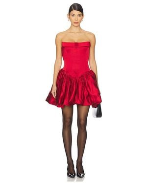 AMUR Kleid Mit Schleifendetail Mirelle - Rot