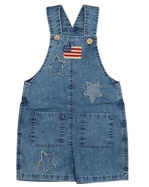 Wild Wawa Kids Overalls - Blue