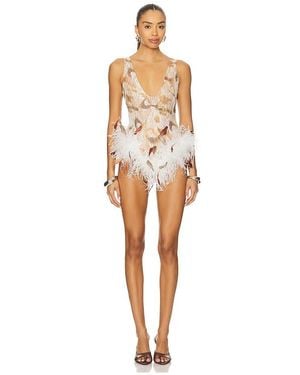 The Dolls House Kenya Romper - White