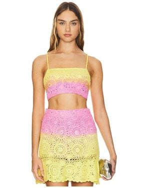 Maaji Crop-Top Abbie - Gelb
