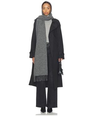 Rag & Bone Amy Hooded Scarf - Black