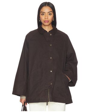 Tularosa Riley Waxed Canvas Barn Jacket - Black