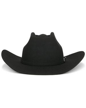 Brixton Prescott Brick Top Cowboy Hat - Black