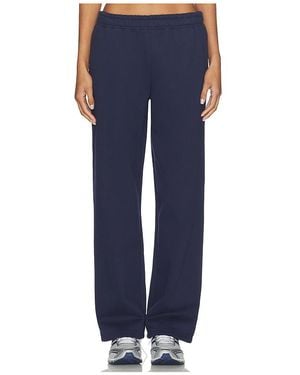 WellBeing + BeingWell Wilde Straight Leg Sweatpant - Blue