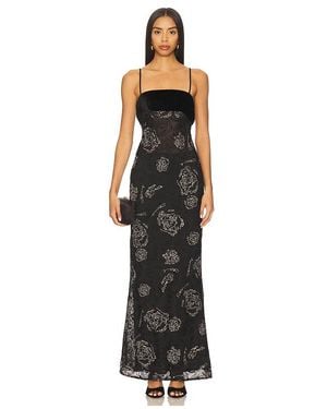 SAU LEE Celeste ドレス - ブラック