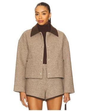 Line & Dot Ingrid Jacket - Brown
