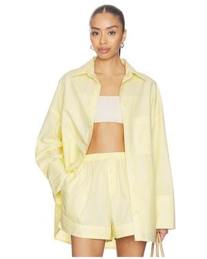 Faithfull the Brand Clemente Shirt - Yellow