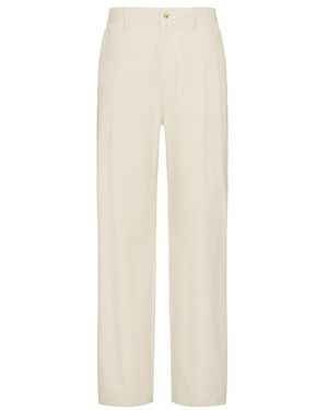 FRAME Pantalón Con Trabilla Relaxed En Talla En - Blanco