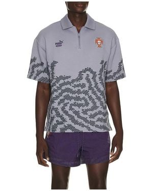 PUMA X Fpf X Salehe Bembury King Polo En Color Gris Talla (También En Xs, S, M, Xl/1X) - Azul