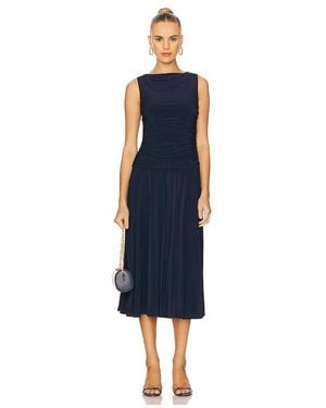 Astr Midi-Kleid Melisandre - Blau