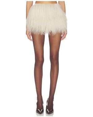 OW Collection Thea Mini Skirt - White