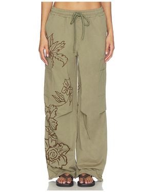 Juliet Johnstone Hose Cotton Parachute - Grün