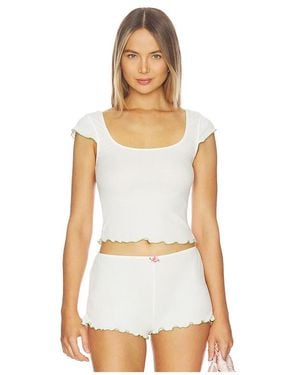 Only Hearts Shirt Portrait - Weiß