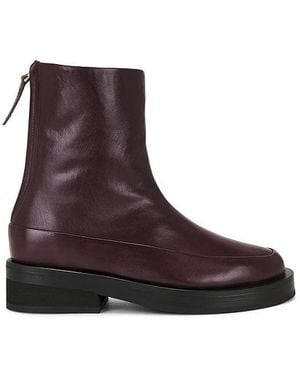 Mansur Gavriel Bota Marion En Color Vino Talla (También En 38.5) - Marrón