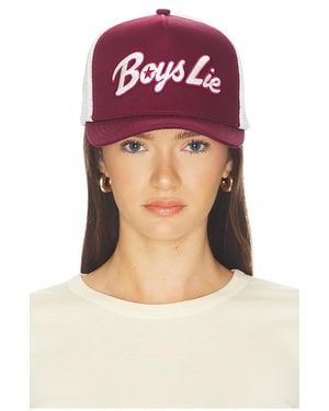 Boys Lie Starlight トラッカーハット - レッド