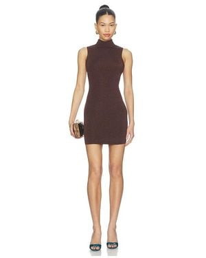 SER.O.YA Vestido Punto Beula En Color Marrón Talla (También En Xxs, Xs, S, Xl) - Rojo