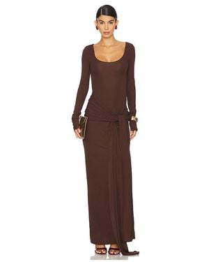 Lovers + Friends Quinn Gown - Brown