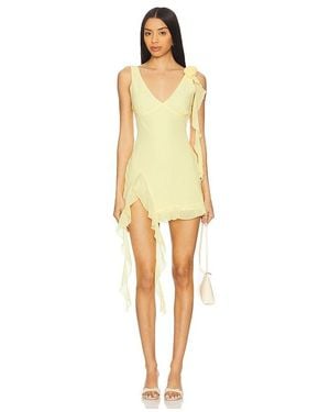 MORE TO COME Myla Mini Dress - Yellow