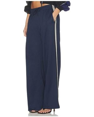 GOOD AMERICAN The Track Pant - Blue