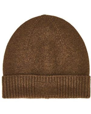 Guest In Residence Rib Cuff Beanie en Brown. - Marron