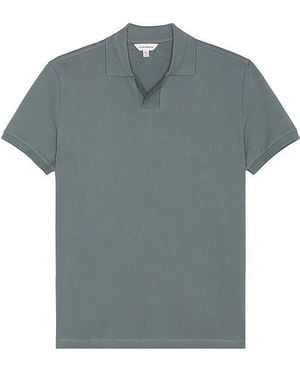 Club Monaco Johnny Collar Polo - Blue