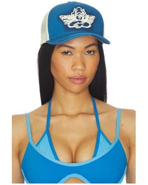 Boys Lie Truckermütze Dyed - Blau