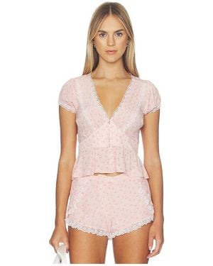 LoveShackFancy Bondy Top - Multicolour