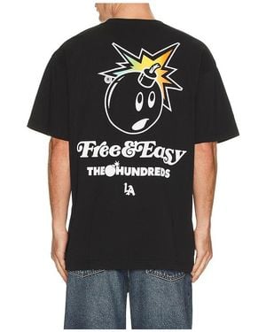 The Hundreds X Free & Easy Adam Bomb T-Shirt - Black