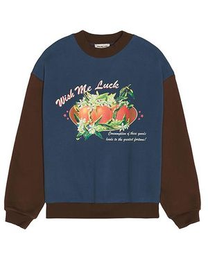 Wish Me Luck Strick - Blau