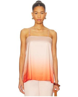 SNDY'S Amaya Long Line Top - Orange