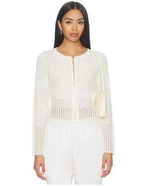 Rag & Bone GILET MICHELLE en Ivory - Blanc