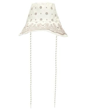 Devon Windsor Anglerhut Sun Hat - Weiß