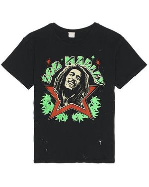 MadeWorn Shirtkleider Bob Marley - Schwarz