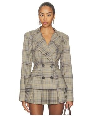 MORE TO COME Spencer Blazer - Grey