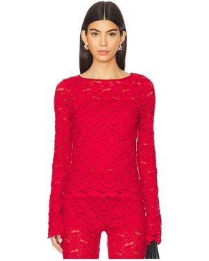 Show Me Your Mumu Bowie トップ - レッド