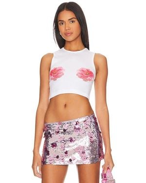 Lovers + Friends Flower Tank - Red