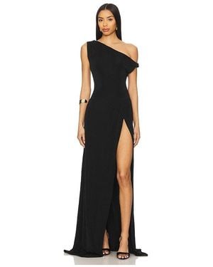 Khanums One Shoulder Dress - Black