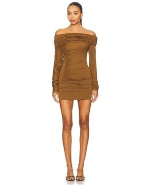 ANDAMANE Zoe Mini Dress - Natural