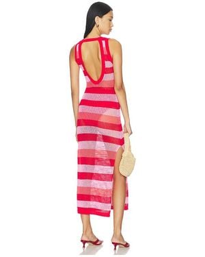 Beach Riot Holly Rose Dress - Red