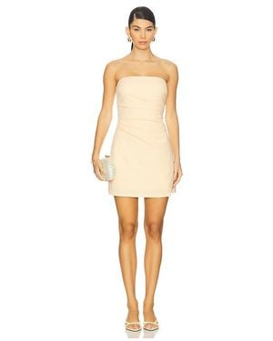 Runaway the Label Cairo Strapless Mini Dress - Natural
