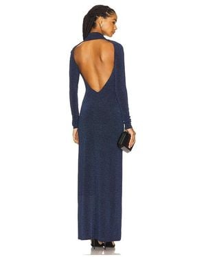 Significant Other Selena Long Sleeve Gown - Blue