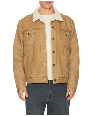 Levi's Type 3 Sherpa Trucker Jacket - Blue