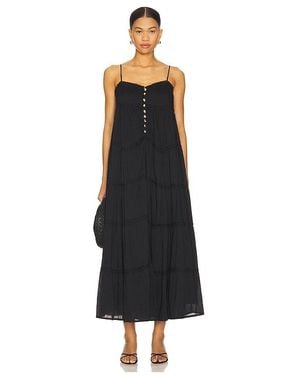 Show Me Your Mumu Midi-Kleid Gracie - Schwarz