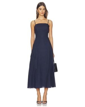 Kika Vargas Lena Dress - Blue