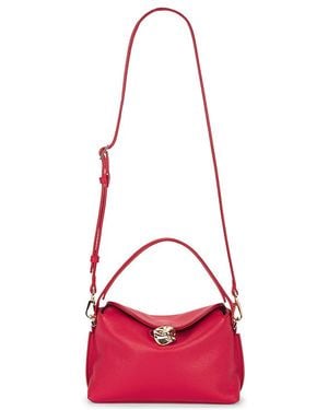 Flattered Bolso Mini Con Asa Superior Hanna En Color Rojo Talla