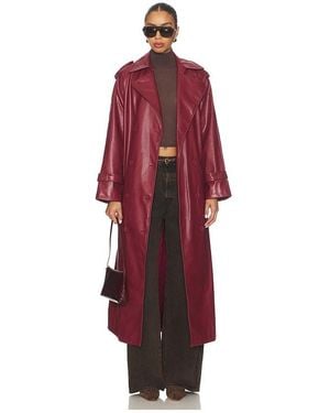 Lioness X Revolve Penny Trench Coat - Red