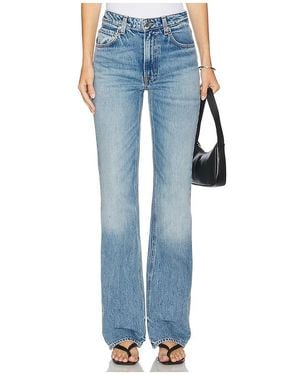 GRLFRND Melanie High Rise Boot Cut - Blue