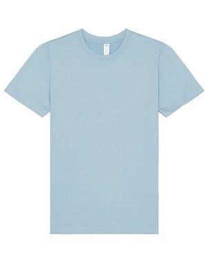 Alo Yoga Conquer Crewneck Short Sleeve - Blue