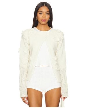 Ayni Qolla Cardigan - White